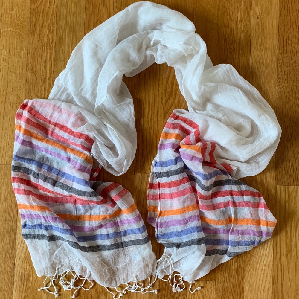 AE Lightweight Striped Scarf